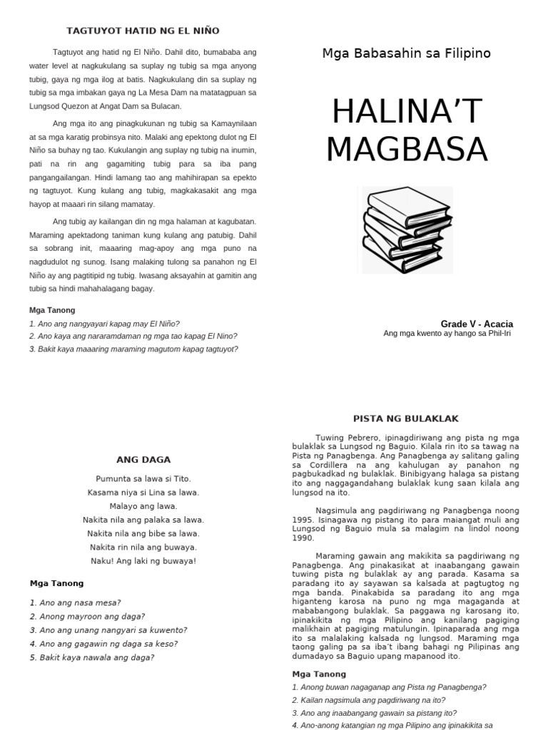 Babasahin | PDF