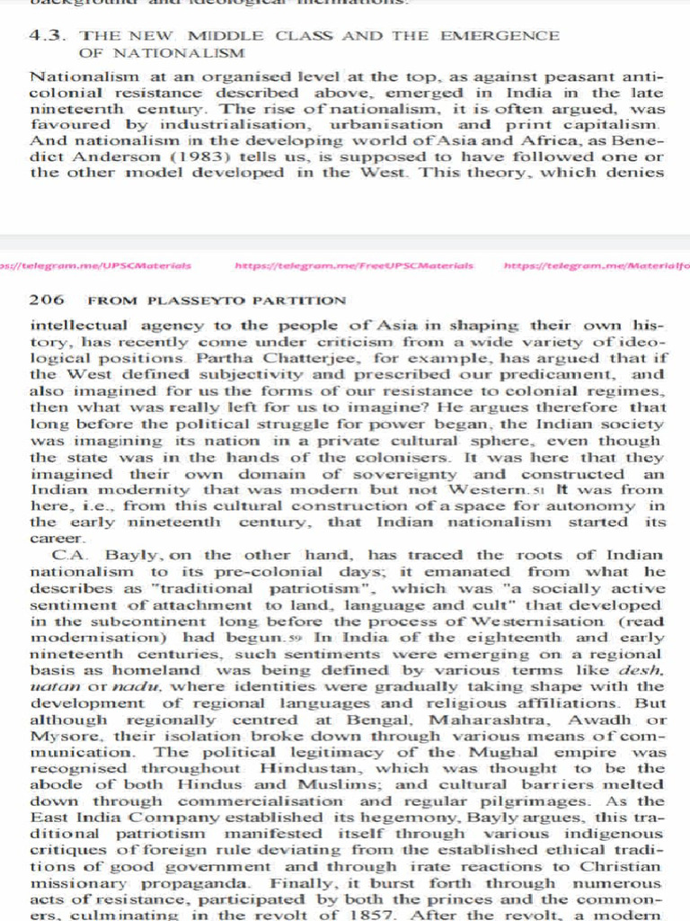 Emergence of Indian Nationalism | PDF | Nationalism | British Raj