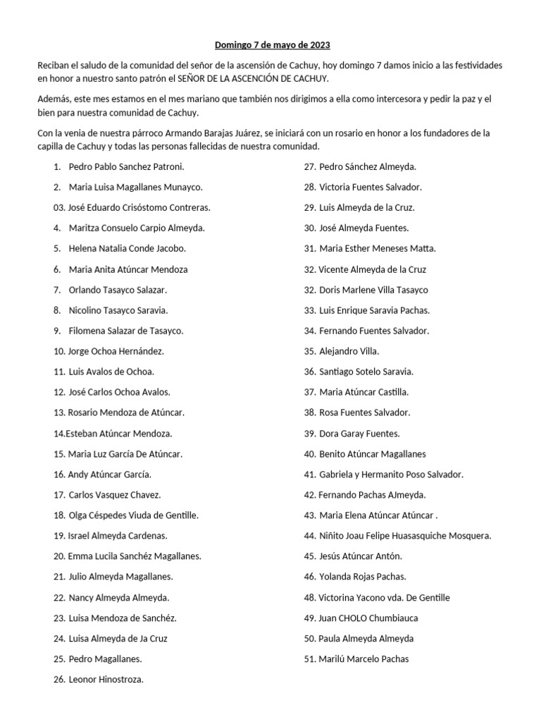 Domingo 7 de Mayo de 2023 | PDF