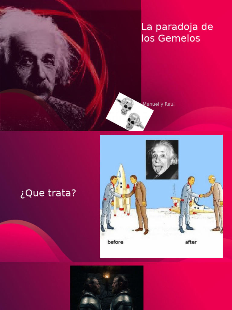 Paradoja de Los Gemelos | PDF
