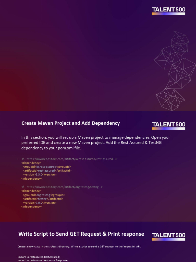 Rest Assured API Automation 1737266358 | PDF | Software Testing ...