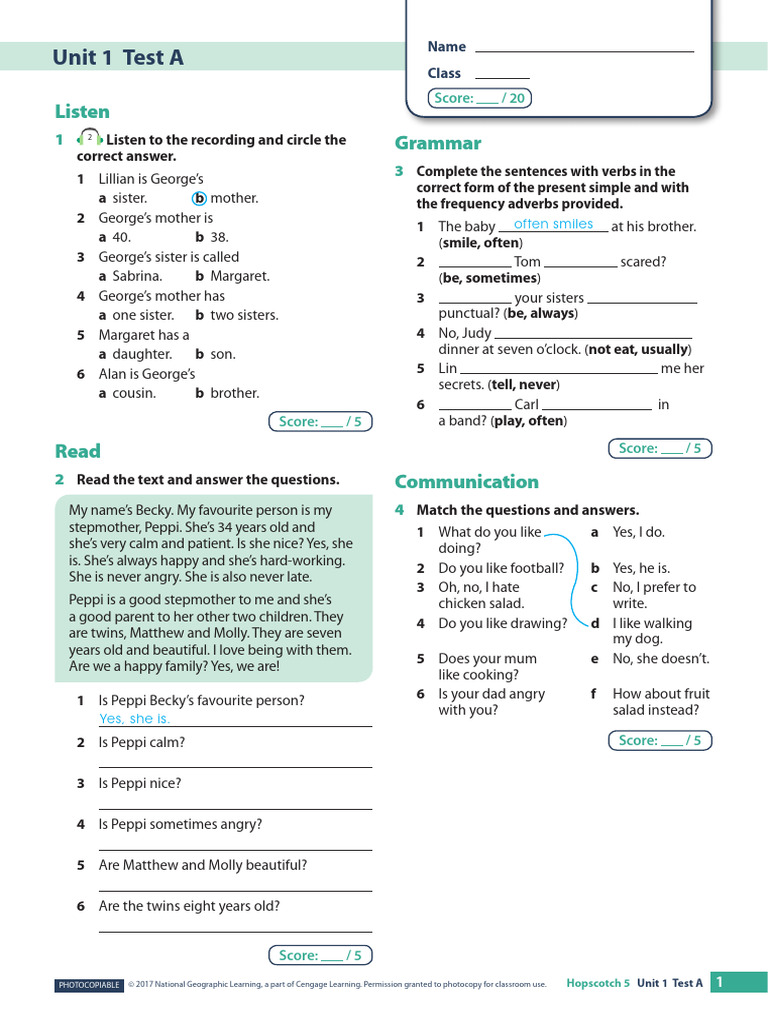 ch0 Unit Tests Unit Tests PDF 0 | PDF | Foods | Cuisine