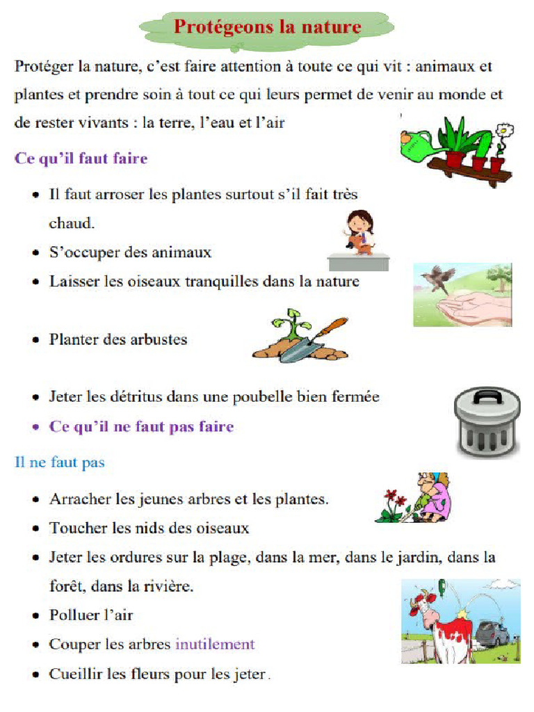 Protection de La Nature | PDF