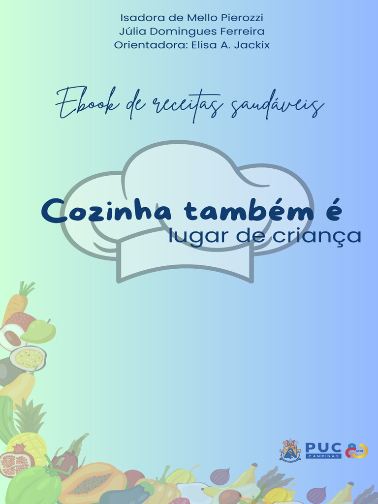 Receitas Saudáveis para Crianças PDF Chá Banana — free download