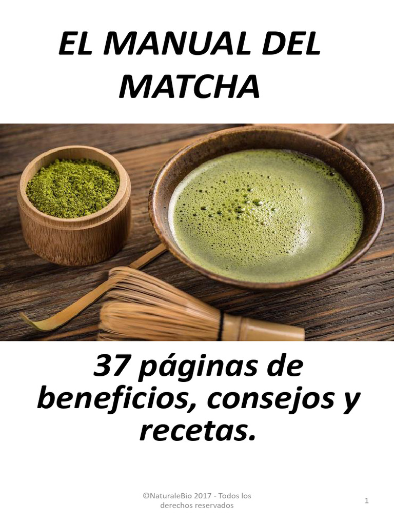 Beneficios y Cultivo del Té Matcha | PDF | Té | Antioxidante