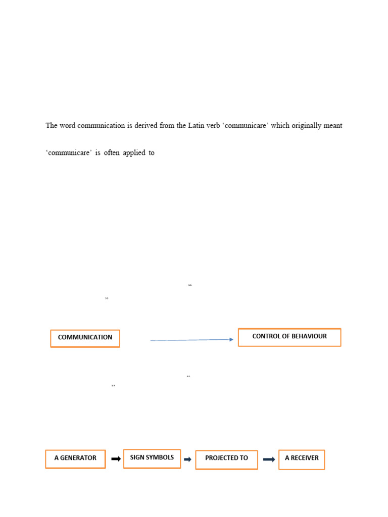 GNS 102 Communication - 103707 | PDF | Communication | Semantics