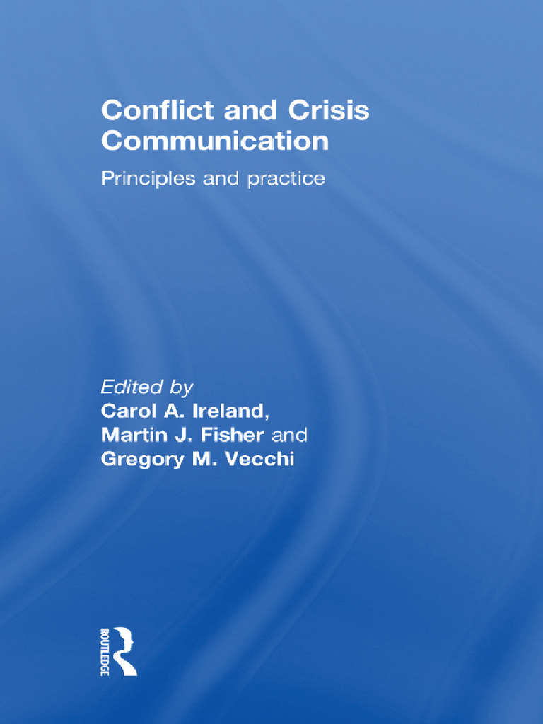 Conflict and Crisis Communication - Preview | PDF | Negotiation ...