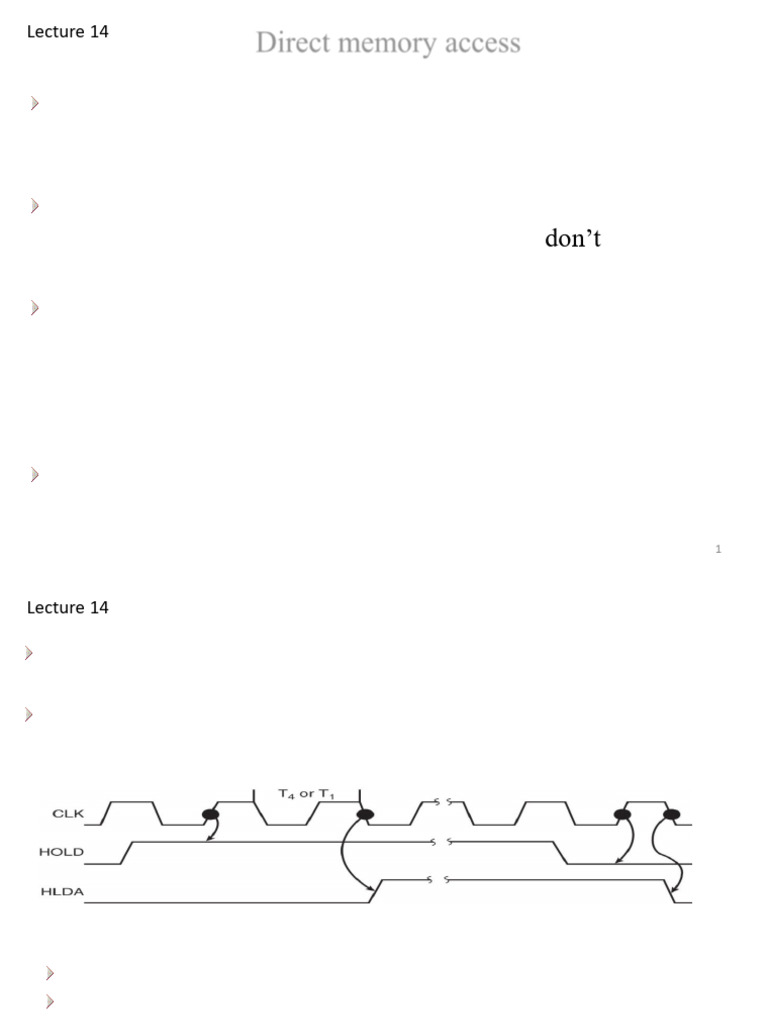 Understanding Direct Memory Access (DMA) | PDF | Computer Data Storage ...
