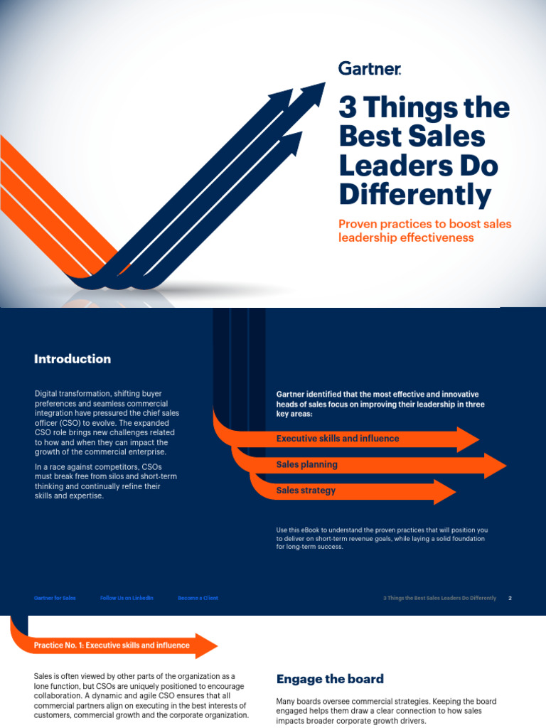 Best Practices for Sales Leadership | PDF | Sales | Analytics