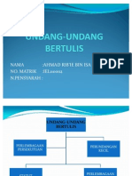 Undang-Undang Bertulis