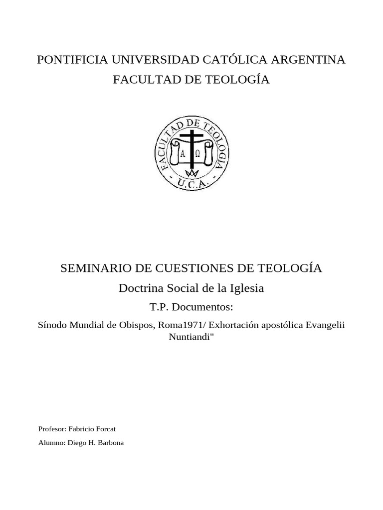 Justicia y Responsabilidad de la Iglesia | PDF | Iglesia Católica ...