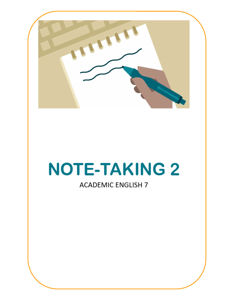 Note-Taking Strategies for Academic English | PDF | Cognition