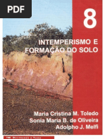Decifrando a terra - cap 8 - intemperismo e formação dos solos