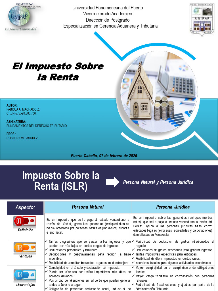 Impuesto Sobre la Renta en Venezuela | PDF | Impuestos | Impuesto al ...