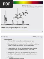 Chmbd430 - Nmr Spectroscopy - III