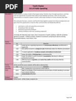 General Evaluator Script for Toastmasters | PDF