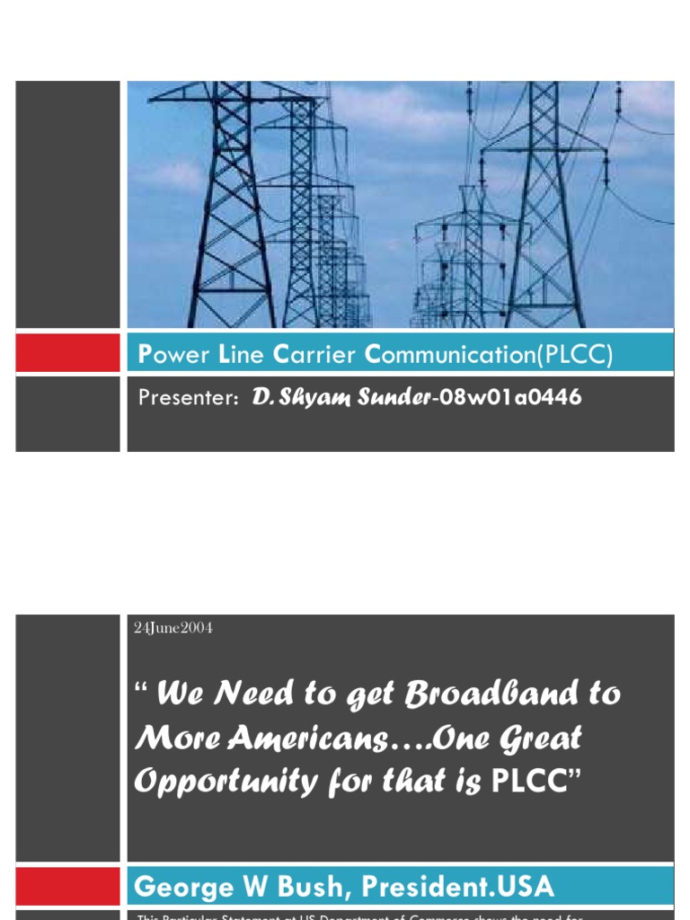 Power Line Carrier Communications PDF