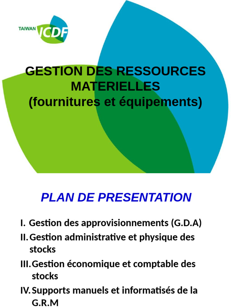 Gestion des ressources matérielles | PDF | Stock | Informatique