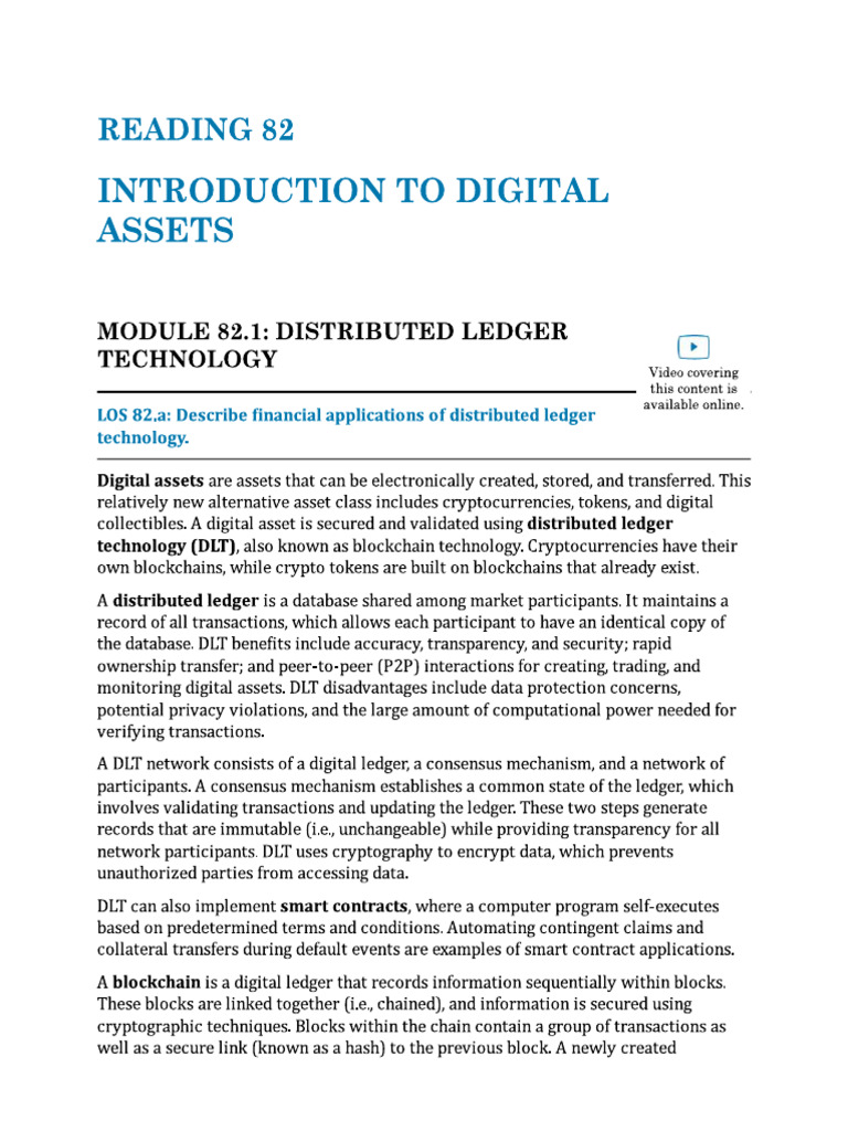 Digital Assets | PDF