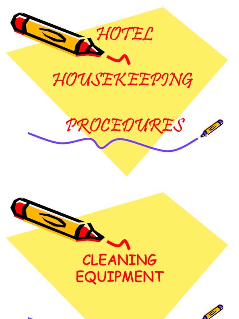 Housekeeping Materials PDF