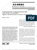 1. Acosta, Globalizacin o Desglobalizacion