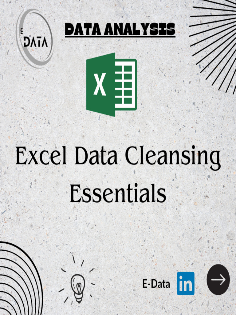 Excel Data Cleansing Essentials | PDF