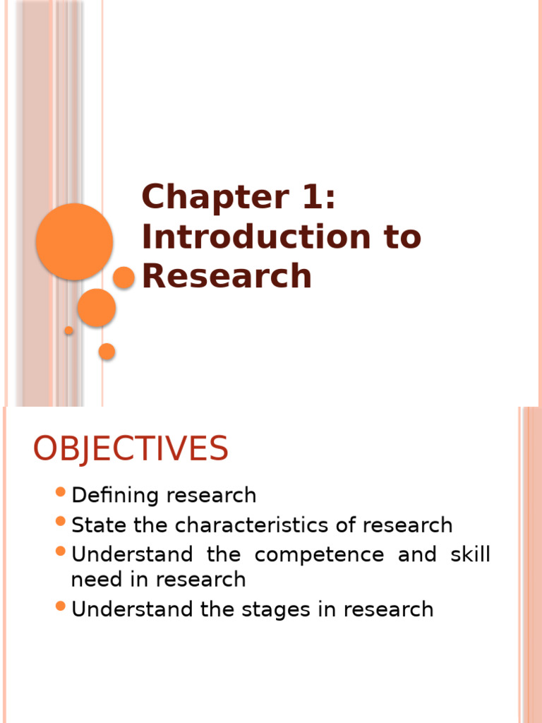Chapter 1_Introduction to Research | PDF | Scientific Method | Hypothesis