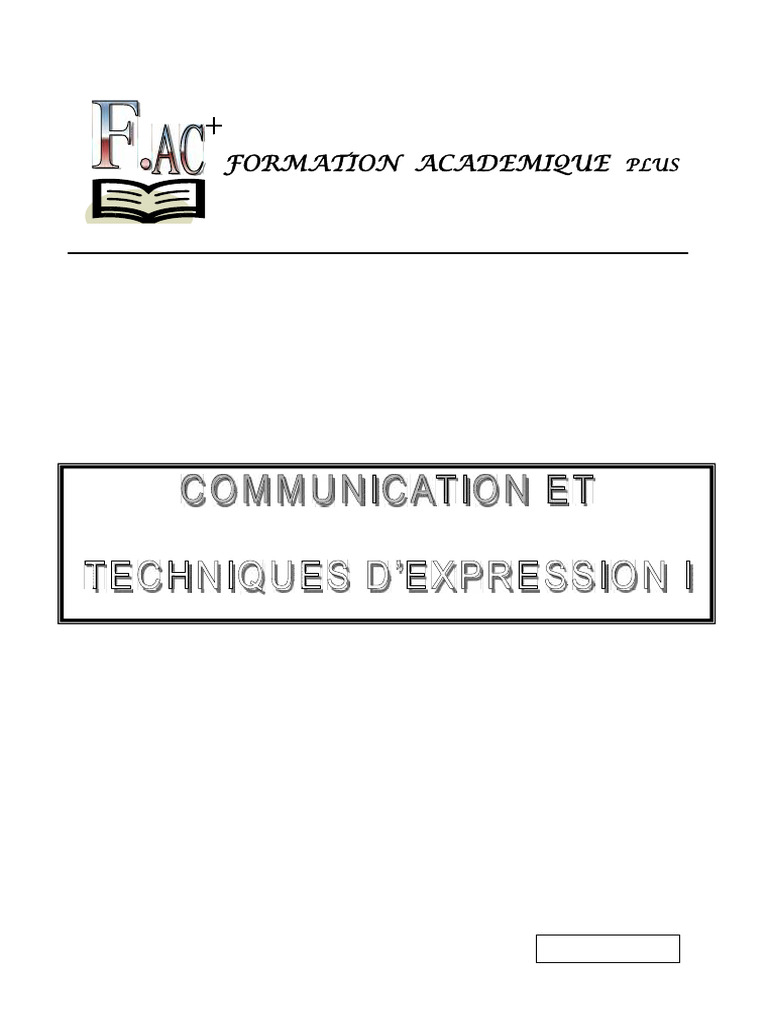 Techniques de Communication Efficaces | PDF | la communication ...