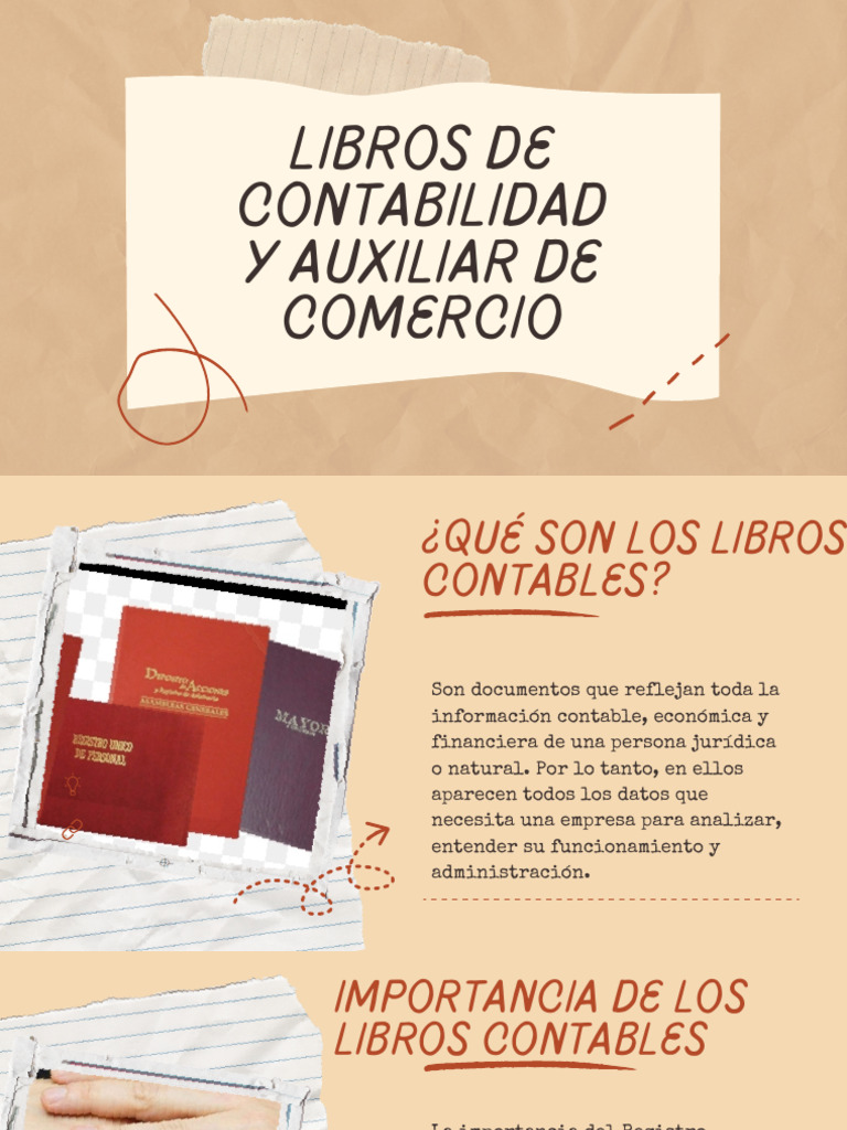 Libros Contables y Auxiliares Esenciales | PDF | Contabilidad ...