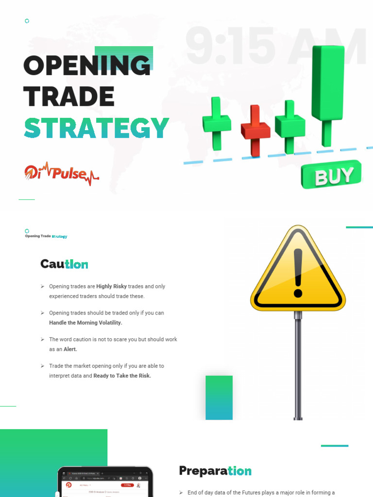 Opening Trade Strategy Insights | PDF | Futures Contract | Financial ...