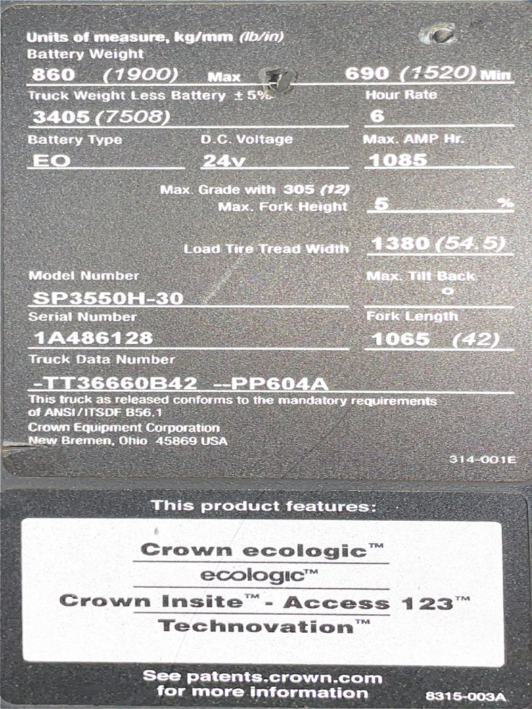 SP 3500 Crown | PDF