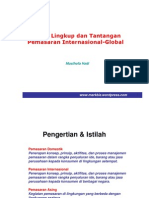 1 Pemasaran Global Ruang Lingkup N Tantangan