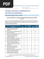 Ficha Técnica del TSCC para Niños | PDF