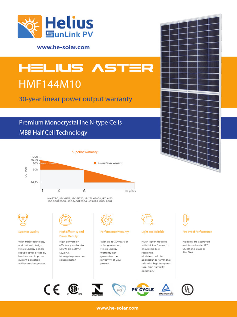 HELIUS_550-60-70-80 | PDF | Solar Cell | Electronics
