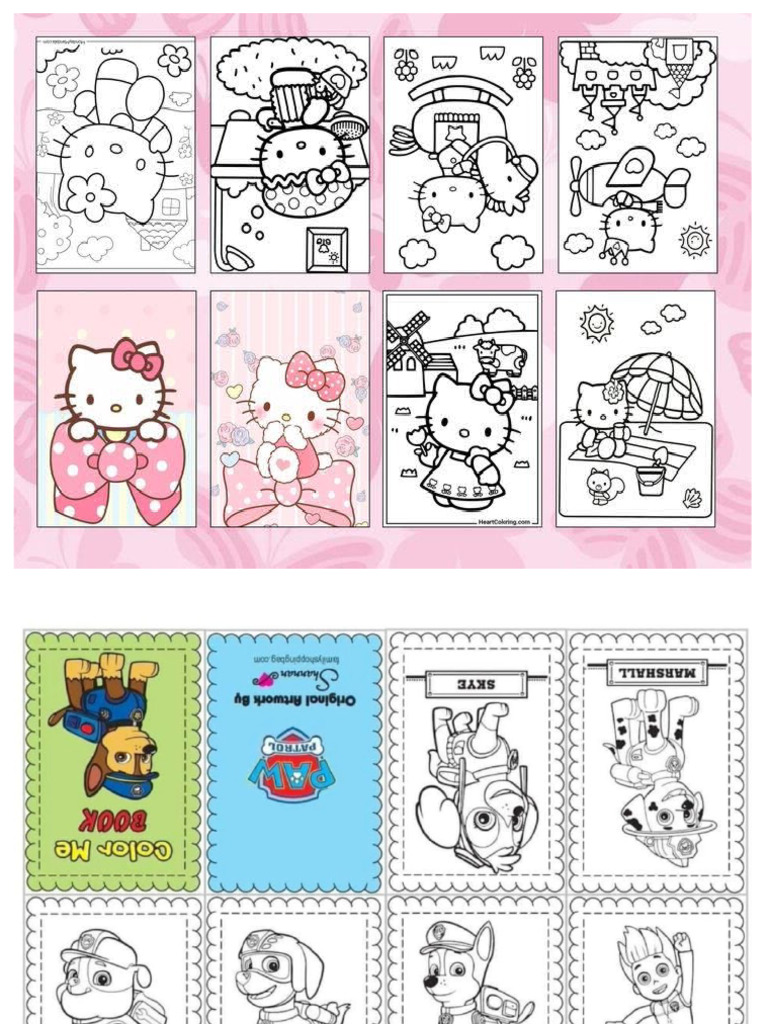 libritos para colorear | PDF
