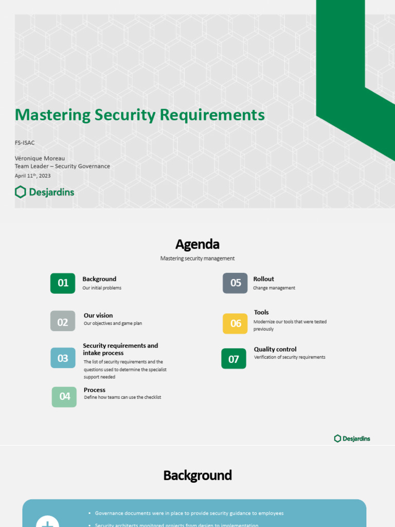 Security Requirements Mastery Guide | PDF | Computer Security | Security