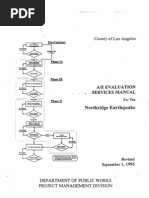 County of Los Angeles A&E Evaluation Manual for North Ridge Earthquake