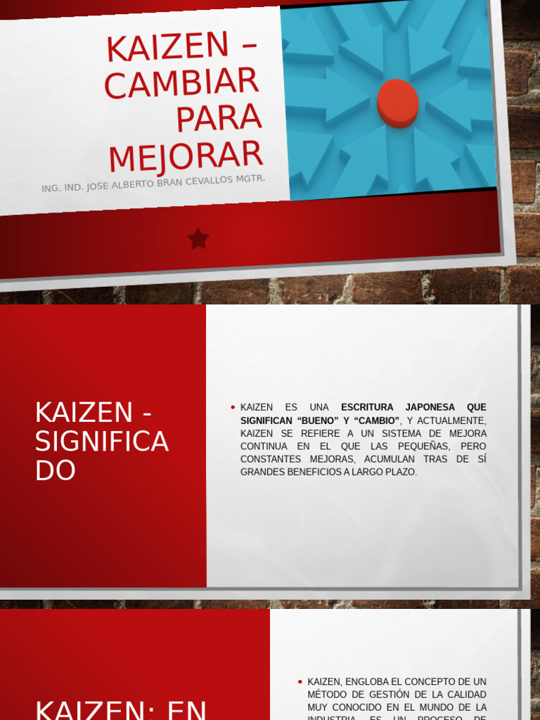Kaizen: Mejora Continua en Empresas | PDF | Economias | Business