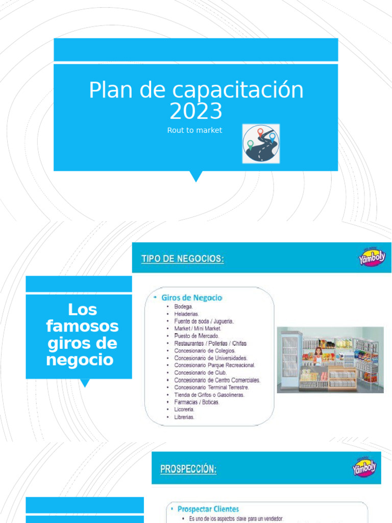Plan de Capacitación 2023 | PDF