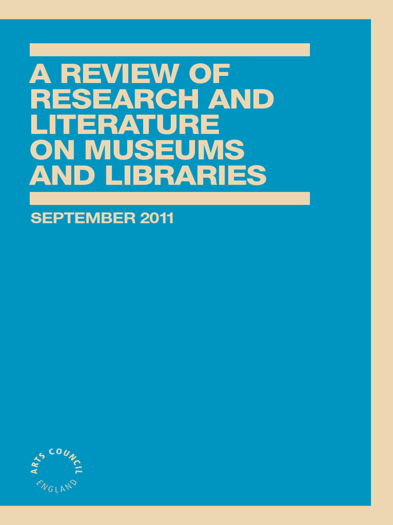 A Review of Research | PDF | Libraries | Museum