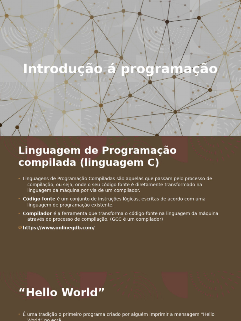 Introdução à Programação em C | PDF | C (linguagem de programação ...