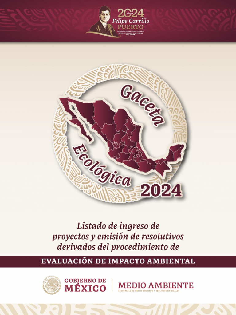 Listado de Proyectos de Impacto Ambiental 2024 | PDF | Entorno natural ...