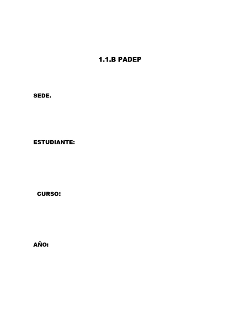 Documento 1 | PDF