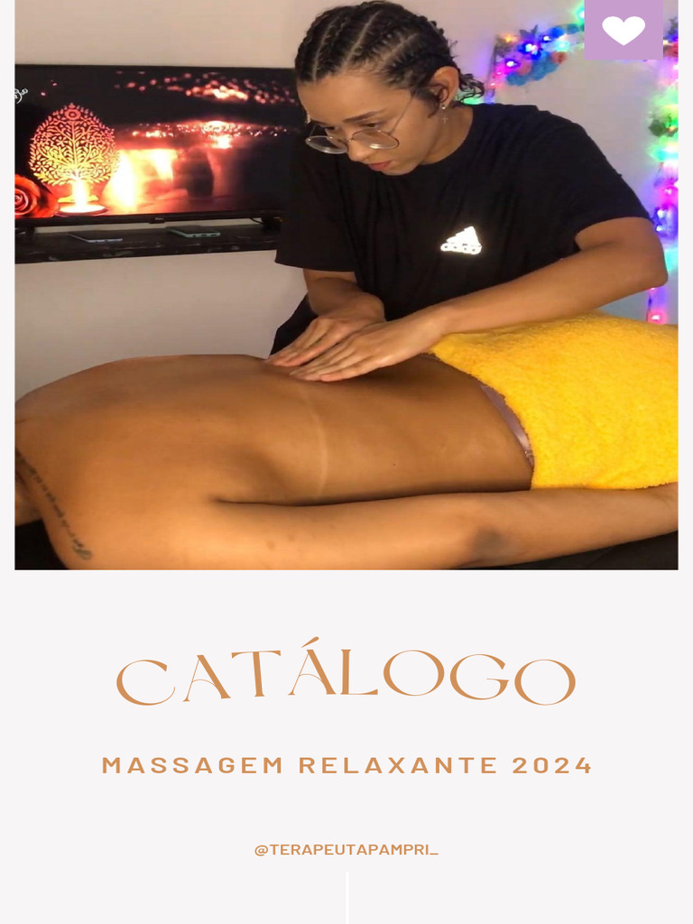 Massagens Relaxantes e Terapêuticas 2024 | PDF