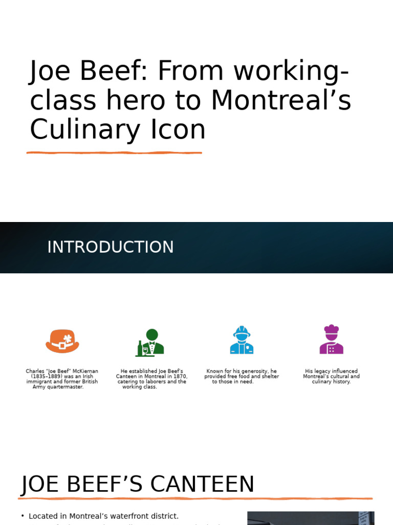 Joe Beef: Montreal's Culinary Legacy | PDF | Food And Drink Preparation ...