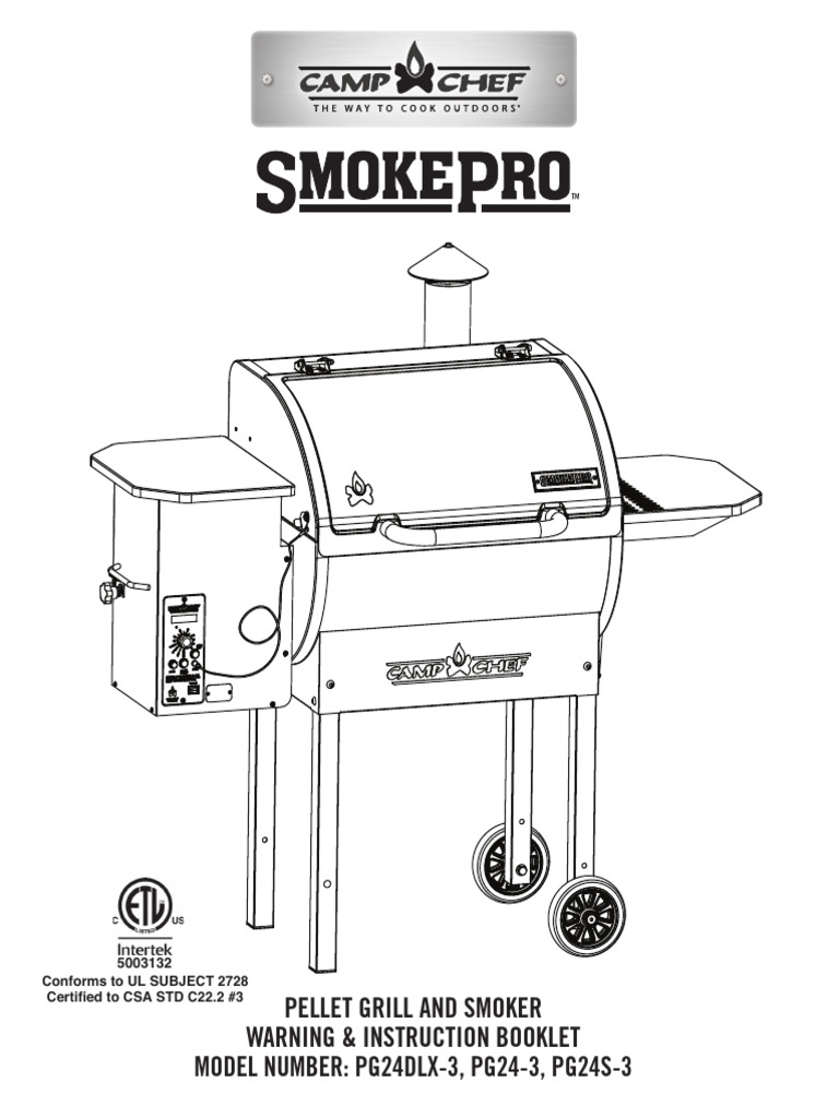 Camp Chef DLX Manual | PDF | Fires | Carbon Monoxide