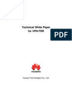 Technical White Paper for VPN FRR