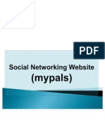 Social Networking Website: (Mypals)