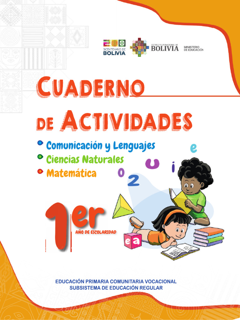 Cuaderno de Actividades 1er Grado 2025 | PDF | Pensamiento