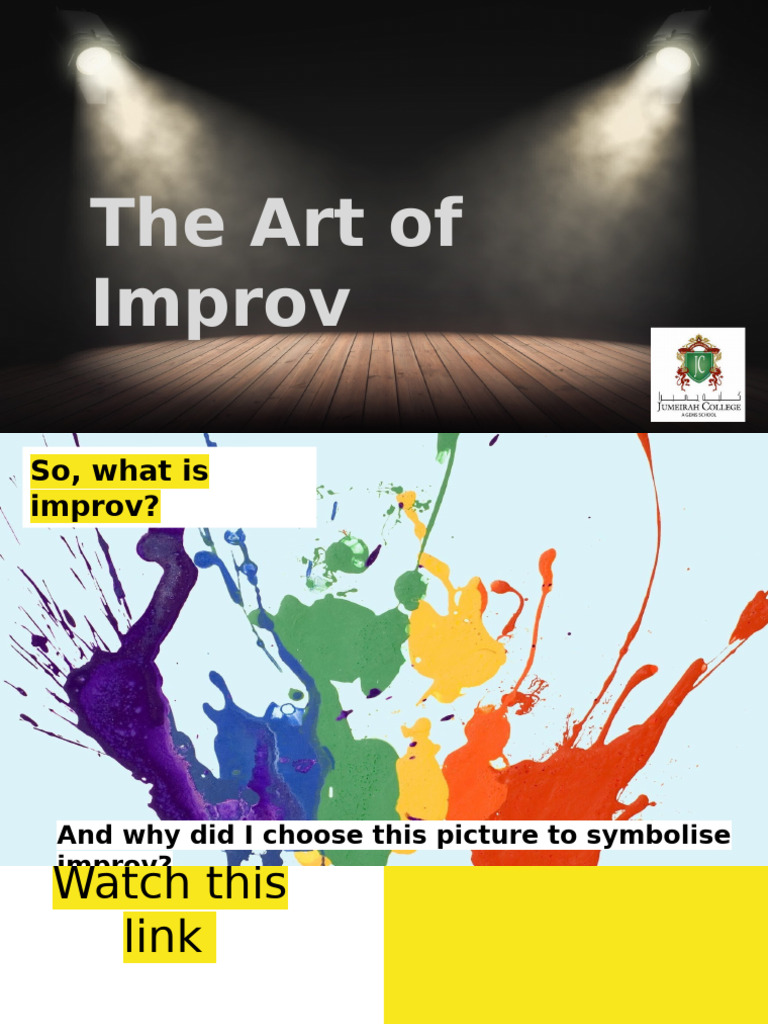 Essential Improv Techniques Explained | PDF